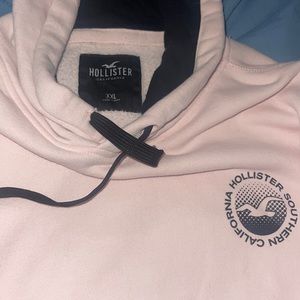 Pink XXL Hollister Hoodie